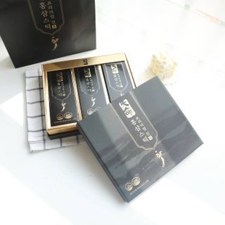 헬스업_천명진프리미엄홍삼스틱_10ml x 30포 — 5점을 준 리뷰어가 2021년 1월 올린 사용 사진