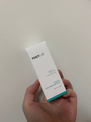 파시랩 시카 AC 솔루션 앰플 — 2점을 준 리뷰어가 2021년 8월 올린 사용 사진
