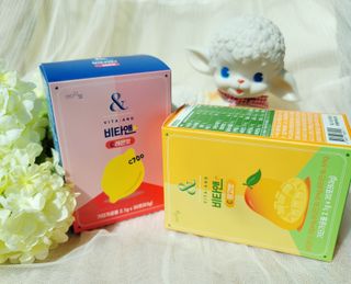 비타앤C 레몬맛, 망고맛 — 4.5점을 준 리뷰어가 2021년 4월 올린 사용 사진