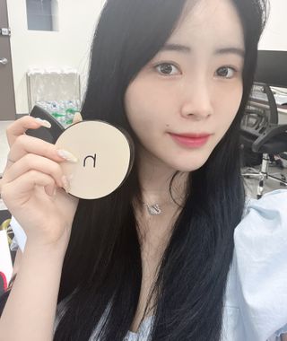 하멜 비건 아쿠아 글로우 제로핏 쿠션 — 3.5점을 준 리뷰어가 2022년 8월 올린 사용 사진
