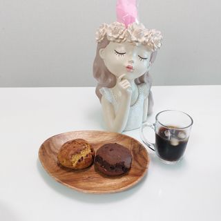 서브큐 스콘 냉동생지 3종 (크랜베리 스콘, 얼그레이 스콘, 초코헤이즐넛 스콘) — 4점을 준 리뷰어가 2023년 5월 올린 사용 사진