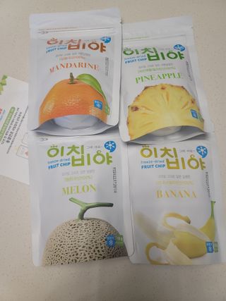 동결건조 과일칩 이치비야 4종 set — 4점을 준 리뷰어가 2021년 9월 올린 사용 사진