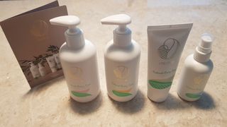 mom e 맘이 내추럴 베이비 케어 샴푸앤바스+로션 — 5점을 준 리뷰어가 2021년 1월 올린 사용 사진