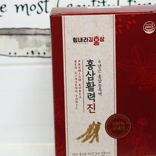 힘내라김홍삼 홍삼활력진 50ml x 5포 — 3.5점을 준 리뷰어가 2021년 4월 올린 사용 사진