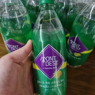 몽베스트 Montbest with Sparkling water Lemon OR Lime 20병(랜덤) — 5점을 준 리뷰어가 2021년 10월 올린 사용 사진