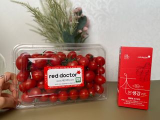 레드닥터 대추방울토마토 + 본생강 망고맛 스틱형 젤리 — 4.5점을 준 리뷰어가 2022년 12월 올린 사용 사진