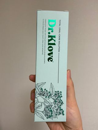 치과의사들이 선택한 솔루션, 닥터클러브치약 — 5점을 준 리뷰어가 2021년 7월 올린 사용 사진