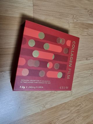 프리마인 귀족의 콜라겐, 92배 흡수율. 럭셔리 프리미엄 셀라브 콜라겐필름 30매 — 5점을 준 리뷰어가 2021년 10월 올린 사용 사진