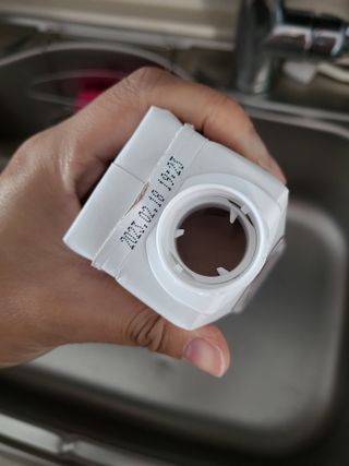 이너프 뮐크 초콜릿맛 — 3점을 준 리뷰어가 2022년 9월 올린 사용 사진