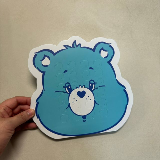 크리스마스 어드벤트 캘린더 초콜릿 🐻케어베어 블루💙 리뷰 사진