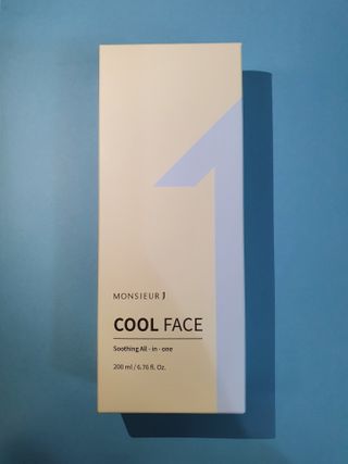 [정우성의 올인원] 무슈제이 쿨 페이스 수딩 올인원 / 남자 화장품 브랜드 — 5점을 준 리뷰어가 2021년 3월 올린 사용 사진