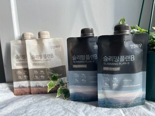 일일하우 슬리밍 플랜B 고소한 귀리맛, 진한 카카오맛 (체중조절식) — 5점을 준 리뷰어가 2023년 5월 올린 사용 사진