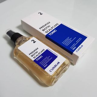 클라우드랩 프리미엄 비오틴 스칼프 케어 토닉 — 5점을 준 리뷰어가 2021년 5월 올린 사용 사진