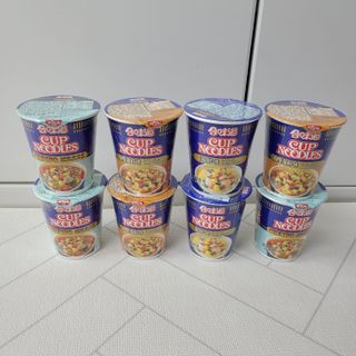 NISSIN 닛신 컵누들  4종 - 씨푸드오리지날, 씨푸드 스파이시, 씨푸드 커리, 씨푸드 XO소스 — 5점을 준 리뷰어가 2022년 4월 올린 사용 사진