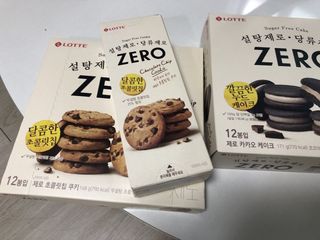 ZERO (초콜릿 칩 쿠키, 카카오 케이크, 후르츠 젤리, 아이스 콜라, 아이스 초코바) — 5점을 준 리뷰어가 2022년 6월 올린 사용 사진