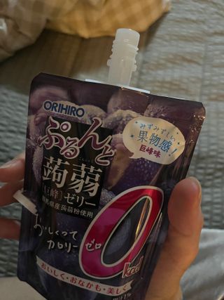 ORIHIRO 오리히로 곤약젤리 제로칼로리 130g 4종 4팩(맛별로 1팩씩) — 5점을 준 리뷰어가 2023년 3월 올린 사용 사진