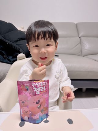 [팔도] 잔망루피젤리 믹스베리맛 42g 8개 — 5점을 준 리뷰어가 2022년 2월 올린 사용 사진