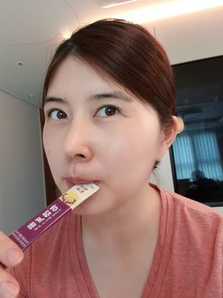 [몸엔용] 전국 이마트 런칭 신상, 아침을 깨우는 녹용 아침녹용 10g x 28포 — 5점을 준 리뷰어가 2021년 7월 올린 사용 사진