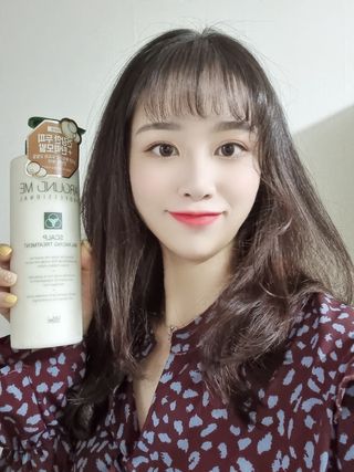 어라운드미 [어라운드 미] 탈모 증상 완화 스칼프 샴푸 + 두피 영양 공급 트리트먼트 — 5점을 준 리뷰어가 2021년 6월 올린 사용 사진