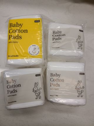 디어엘로디 프리미엄 유기농 베이비 솜티슈 40매 3 + 1 PACK — 5점을 준 리뷰어가 2021년 2월 올린 사용 사진