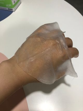 닥터마시멜로 닥터마스멜로 마블러스 아쿠아 클리닉 마스크 — 5점을 준 리뷰어가 2021년 7월 올린 사용 사진