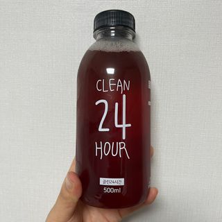 클린24시간 1BOX(5포) + 전용보틀(500ml) — 5점을 준 리뷰어가 2023년 1월 올린 사용 사진