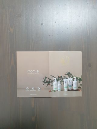 mom e 맘이 내추럴 베이비 케어 샴푸앤바스+로션 — 4점을 준 리뷰어가 2021년 1월 올린 사용 사진