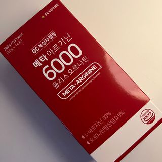 메타아르기닌 GC녹십자웰빙 메타 아르기닌 6000 플러스 오르니틴 — 5점을 준 리뷰어가 2022년 8월 올린 사용 사진