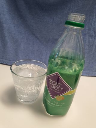 몽베스트 Montbest with Sparkling water Lemon OR Lime 20병(랜덤) — 5점을 준 리뷰어가 2021년 10월 올린 사용 사진