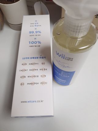 위케어 천연 주방세세, 에어프라이어세제, 다목적세정제, 발포텀블러세정제 — 5점을 준 리뷰어가 2021년 2월 올린 사용 사진