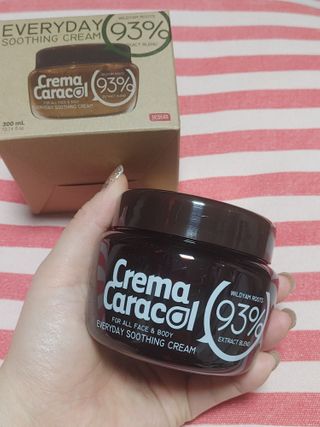 자민경 크레마카라콜 에브리데이 수딩 크림 300ml — 5점을 준 리뷰어가 2021년 1월 올린 사용 사진
