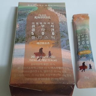 엘리샤코이 아임얼라이브 콤부차 콜라겐 506 스틱젤리 패션프루트 — 5점을 준 리뷰어가 2022년 8월 올린 사용 사진