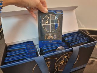 [광동생활건강] 광동정녹청 30포 — 5점을 준 리뷰어가 2021년 10월 올린 사용 사진