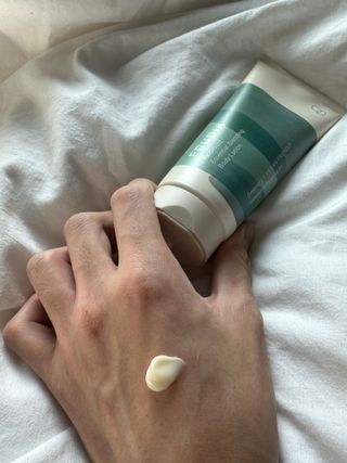 [후르디아] 올리브영 저자극 비건바디로션 — 5점을 준 리뷰어가 2023년 2월 올린 사용 사진