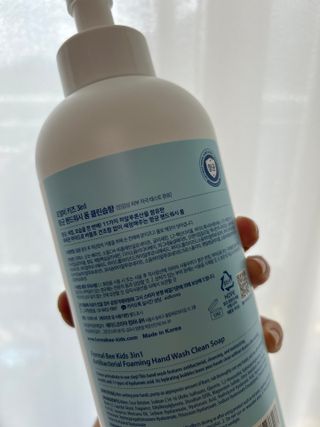 포멀비 키즈 3in1 항균 핸드워시 폼 클린솝향 1000ml — 5점을 준 리뷰어가 2025년 8월 올린 사용 사진