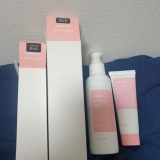 화이트리 채움 베리어 로션, 베리어 크림 세트 — 4점을 준 리뷰어가 2021년 2월 올린 사용 사진