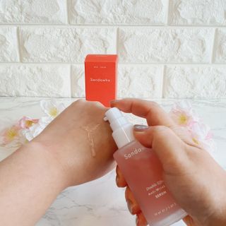 산다화 더블 이펙트 안티 링클 세럼 50ml — 5점을 준 리뷰어가 2021년 11월 올린 사용 사진
