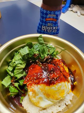 팔도비빔장 시그니처 380g 2개 — 5점을 준 리뷰어가 2022년 1월 올린 사용 사진