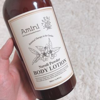 아미니 플라워테라피 바디로션  500ml 시리즈 — 3점을 준 리뷰어가 2021년 1월 올린 사용 사진