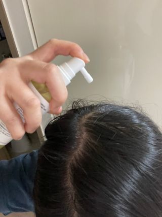 달리프 클로렐라 베러 루트 헤어토닉 100ml — 5점을 준 리뷰어가 2021년 4월 올린 사용 사진