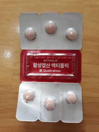 [리노브] 4세대 활성엽산 액티폴릭 270mg x 30정 — 5점을 준 리뷰어가 2022년 8월 올린 사용 사진