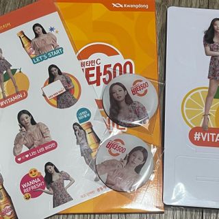 광동생활건강 [제니에디션] 비타500데일리스틱 gift set 60포+제니굿즈 3종+쇼핑백 — 4.5점을 준 리뷰어가 2021년 11월 올린 사용 사진