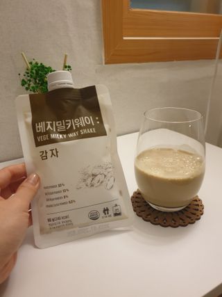 클린24시간 베지밀키웨이 감자 쉐이크 1세트 (5개) — 5점을 준 리뷰어가 2023년 3월 올린 사용 사진