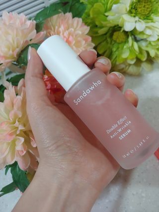 산다화 더블 이펙트 안티 링클 세럼 50ml — 5점을 준 리뷰어가 2023년 3월 올린 사용 사진