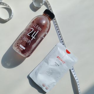 클린24시간 1BOX(5포) + 전용보틀(500ml) — 5점을 준 리뷰어가 2022년 10월 올린 사용 사진