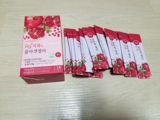 함초록 Rg+ 석류콜라겐젤리 — 5점을 준 리뷰어가 2021년 3월 올린 사용 사진