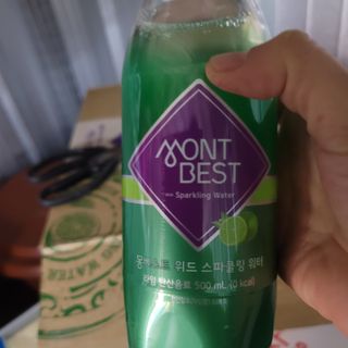 몽베스트 Montbest with Sparkling water Lime20병 — 4.5점을 준 리뷰어가 2021년 10월 올린 사용 사진