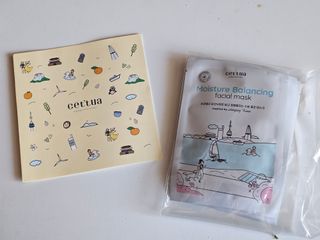 세뚜아(Cettua) [세뚜아] 모이스처 밸런싱 페이셜 마스크 Cettua Moisture Balancing Facial Mask 5매 — 5점을 준 리뷰어가 2024년 3월 올린 사용 사진