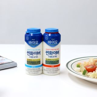 LIVE 매일바이오 썬화이버 드링킹 요거트 — 5점을 준 리뷰어가 2022년 8월 올린 사용 사진