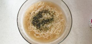 [한면원] 잔치국수 2인분 — 4점을 준 리뷰어가 2022년 7월 올린 사용 사진